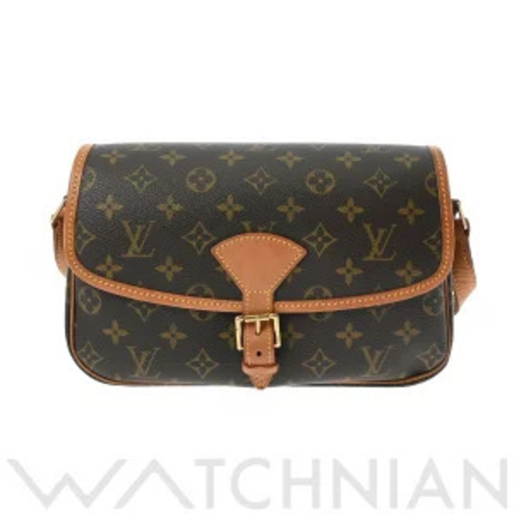 Louis Vuitton Monogram Sologne Brown Canvas Shoulder Bag
